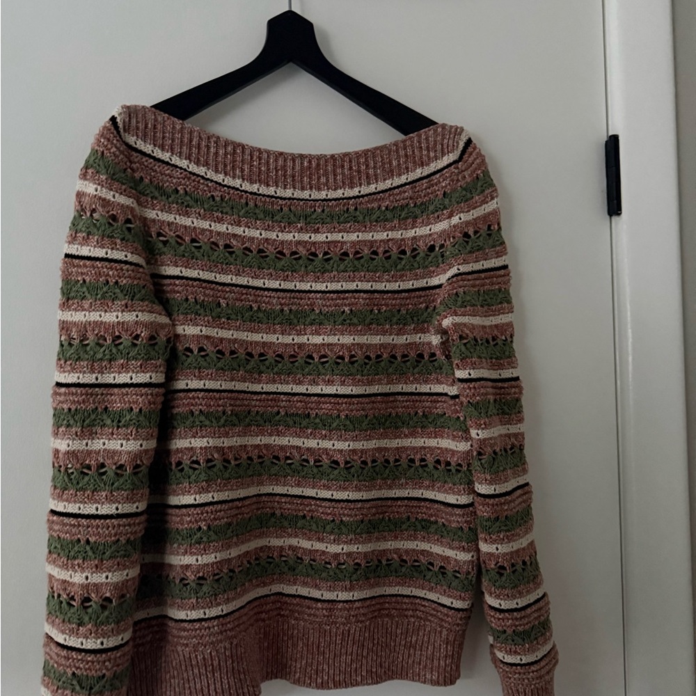 SEZANE Marge Boatneck Sweater Size XS